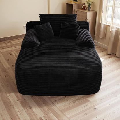 Chaise longue, canapés pour salon, canapé-lit rembourré surdimensionné pour l'intérieur, canapé-lit Cloud pour l'intérieur, siège profond