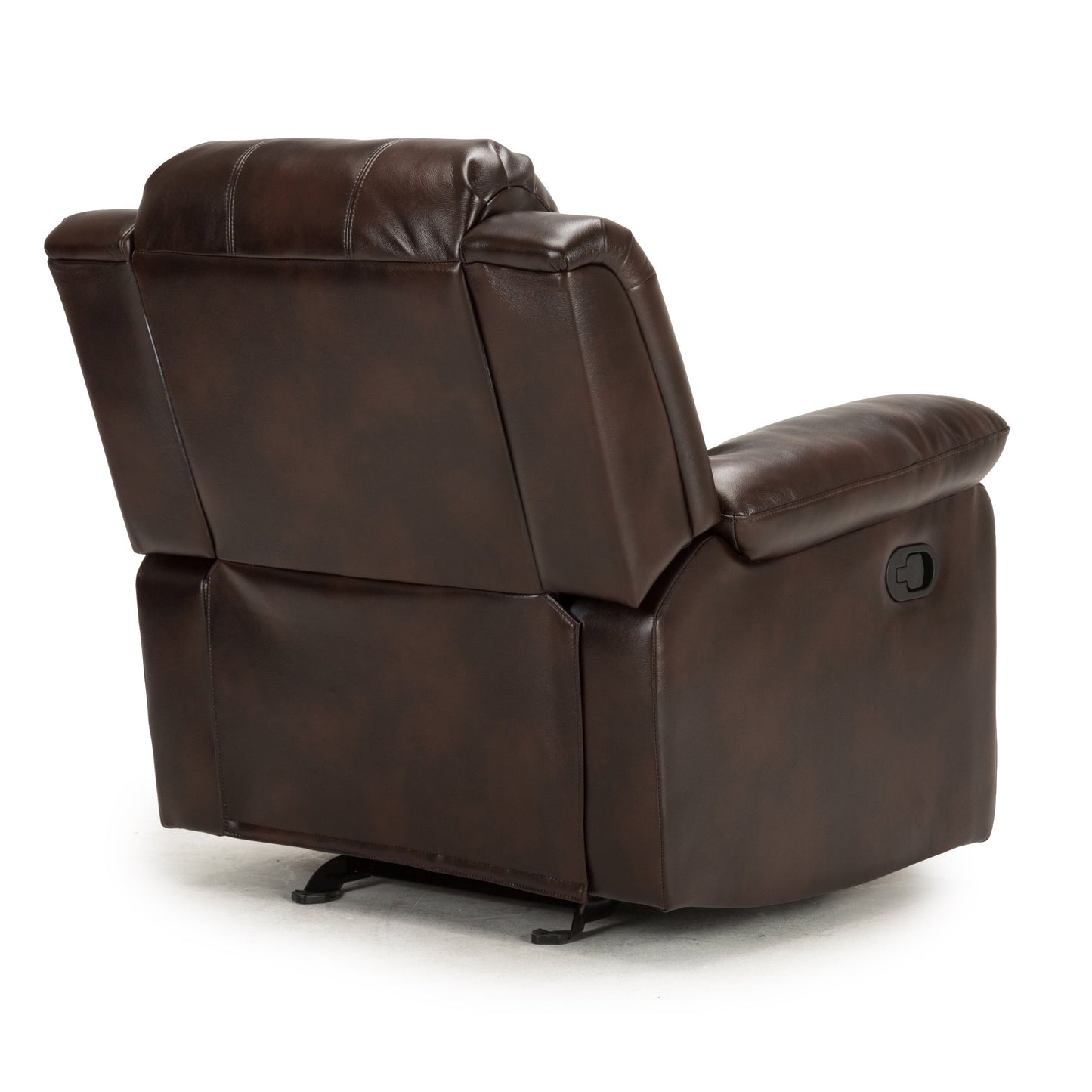 Fauteuil inclinable à bascule Charleston en cuir et gel par Greyson Living