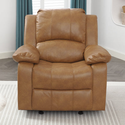 Fauteuil inclinable à bascule Charleston en cuir et gel par Greyson Living