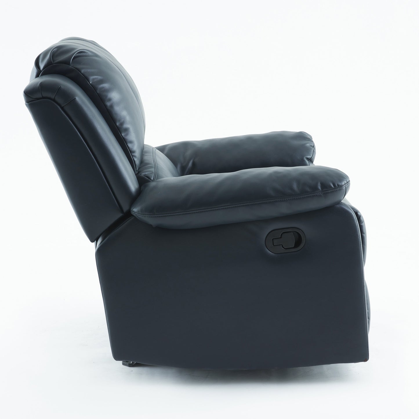 Fauteuil inclinable à bascule Charleston en cuir et gel par Greyson Living