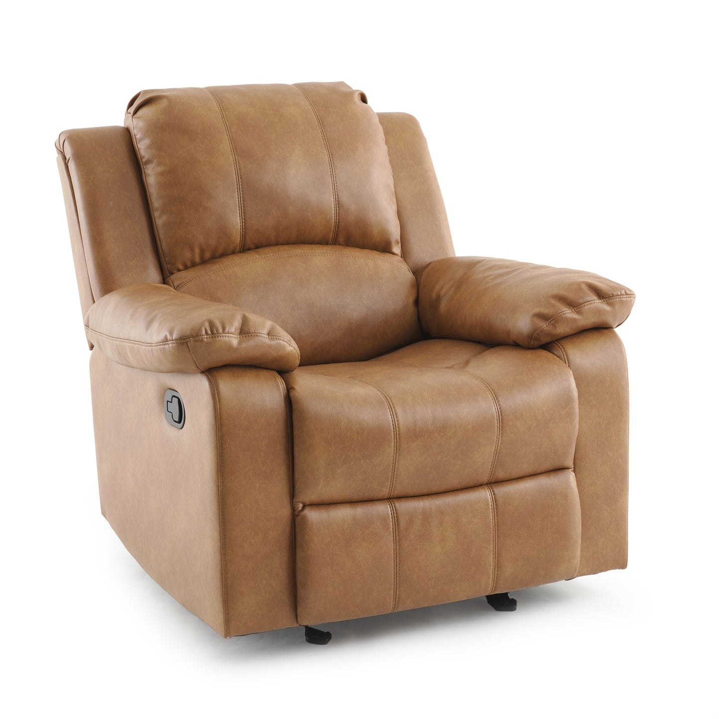 Fauteuil inclinable à bascule Charleston en cuir et gel par Greyson Living