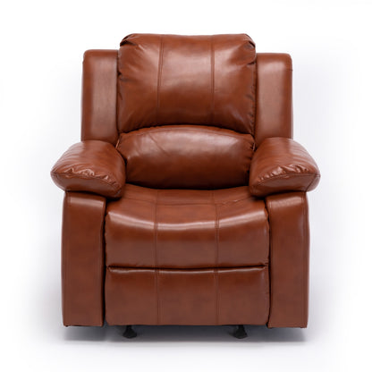 Fauteuil inclinable à bascule Charleston en cuir et gel par Greyson Living