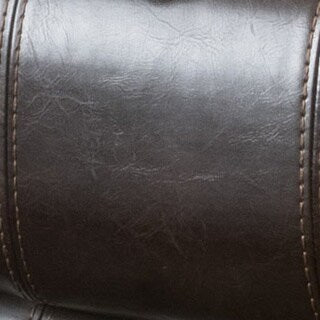 Fauteuil club inclinable Charlie en cuir PU par Christopher Knight Home