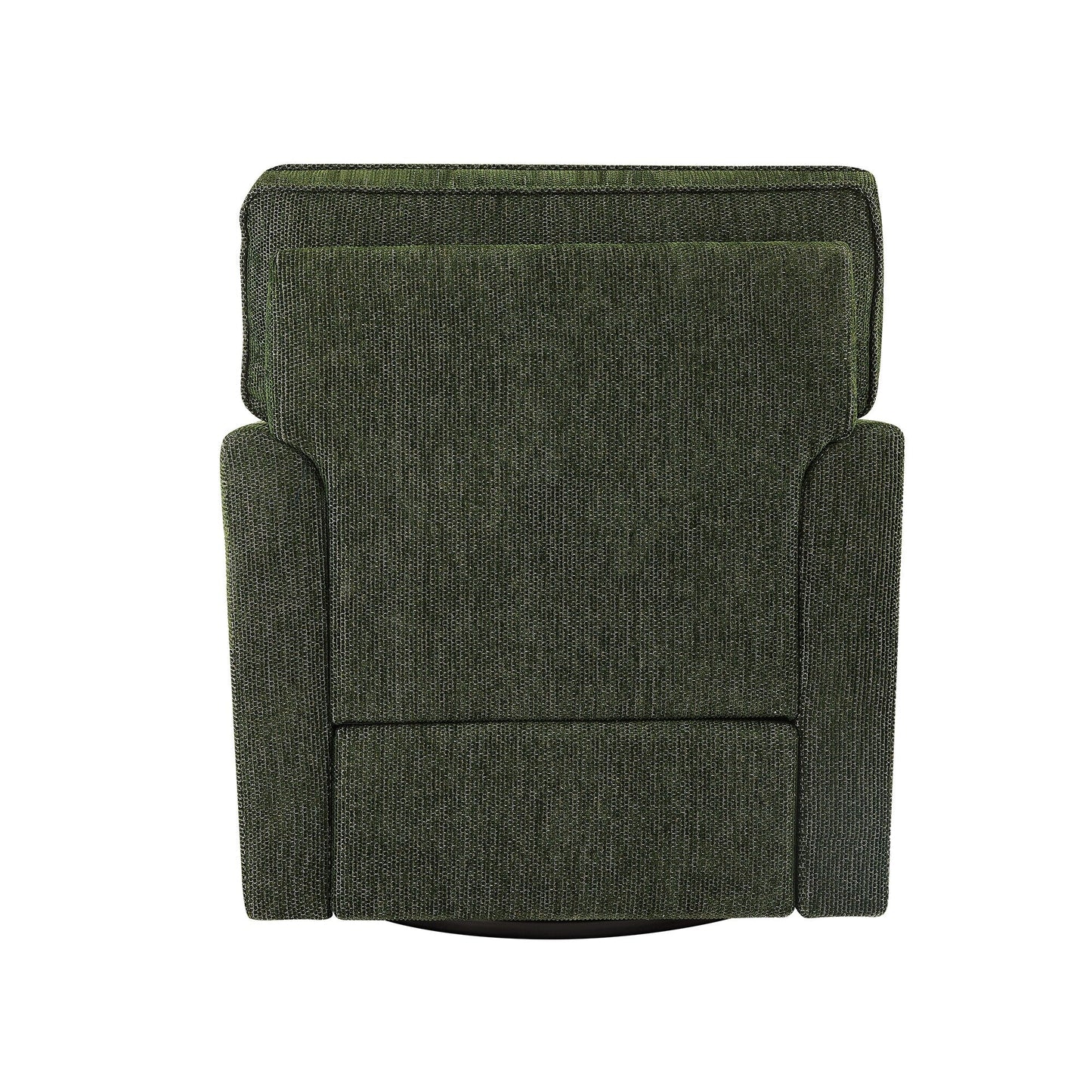 Fauteuil pivotant à 360° en chenille, fauteuil moderne avec poches latérales, fauteuil pivotant, fauteuil inclinable ergonomique pour chambre à coucher
