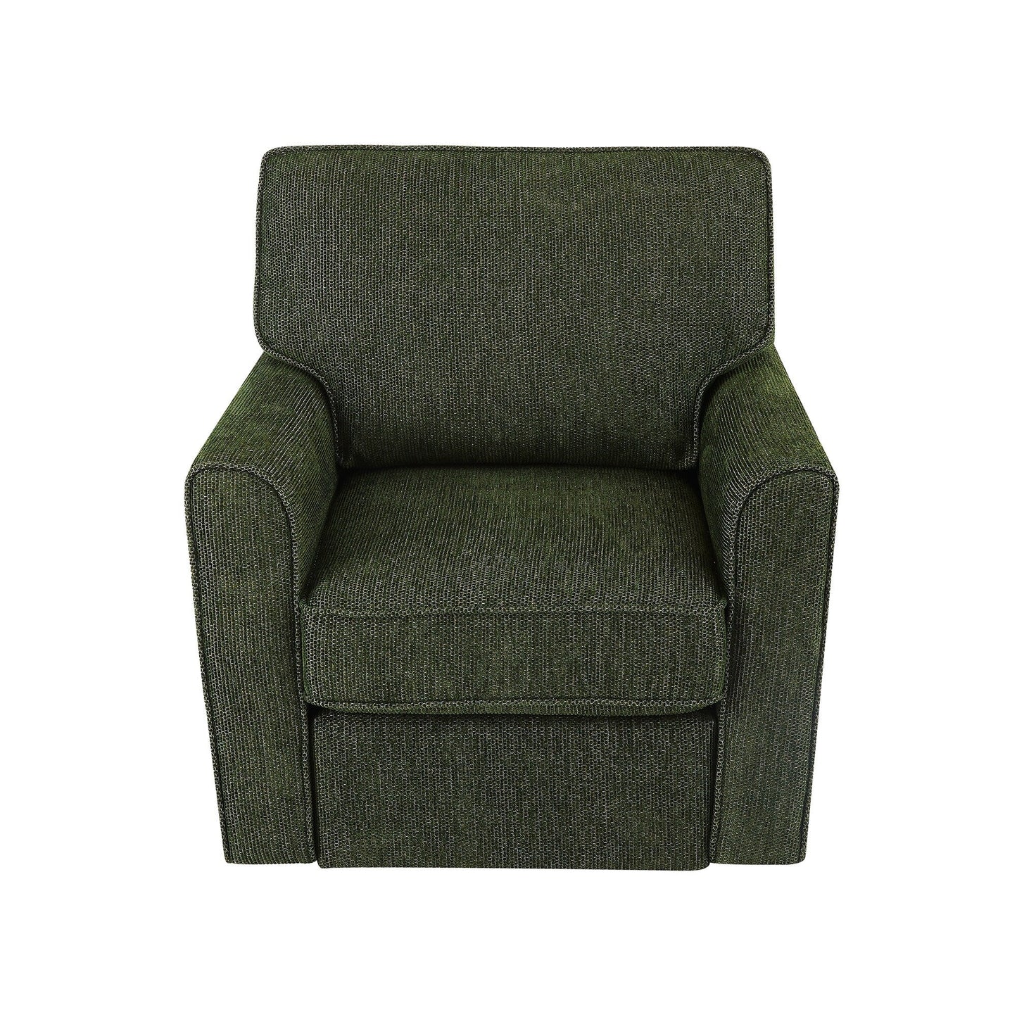 Fauteuil pivotant à 360° en chenille, fauteuil moderne avec poches latérales, fauteuil pivotant, fauteuil inclinable ergonomique pour chambre à coucher