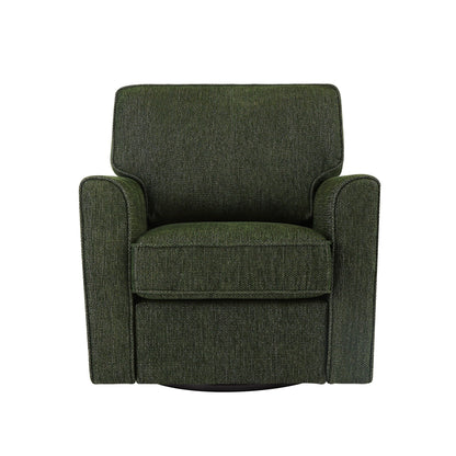 Fauteuil pivotant à 360° en chenille, fauteuil moderne avec poches latérales, fauteuil pivotant, fauteuil inclinable ergonomique pour chambre à coucher