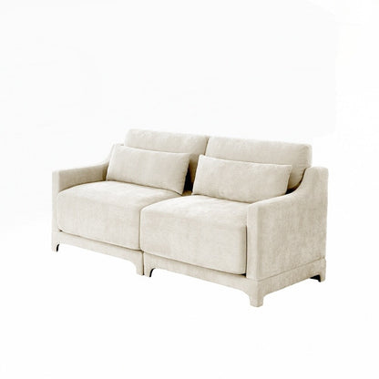 Canapé en tissu chenille