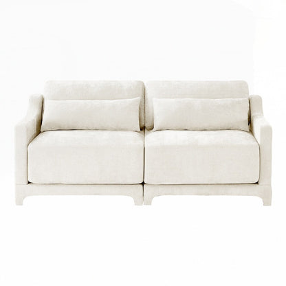 Canapé en tissu chenille