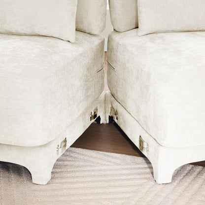 Canapé en tissu chenille