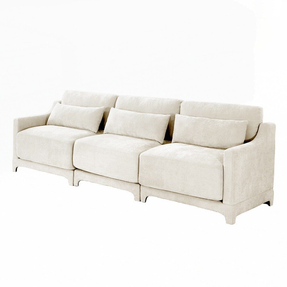 Canapé en tissu chenille