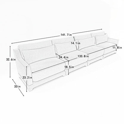 Canapé en tissu chenille