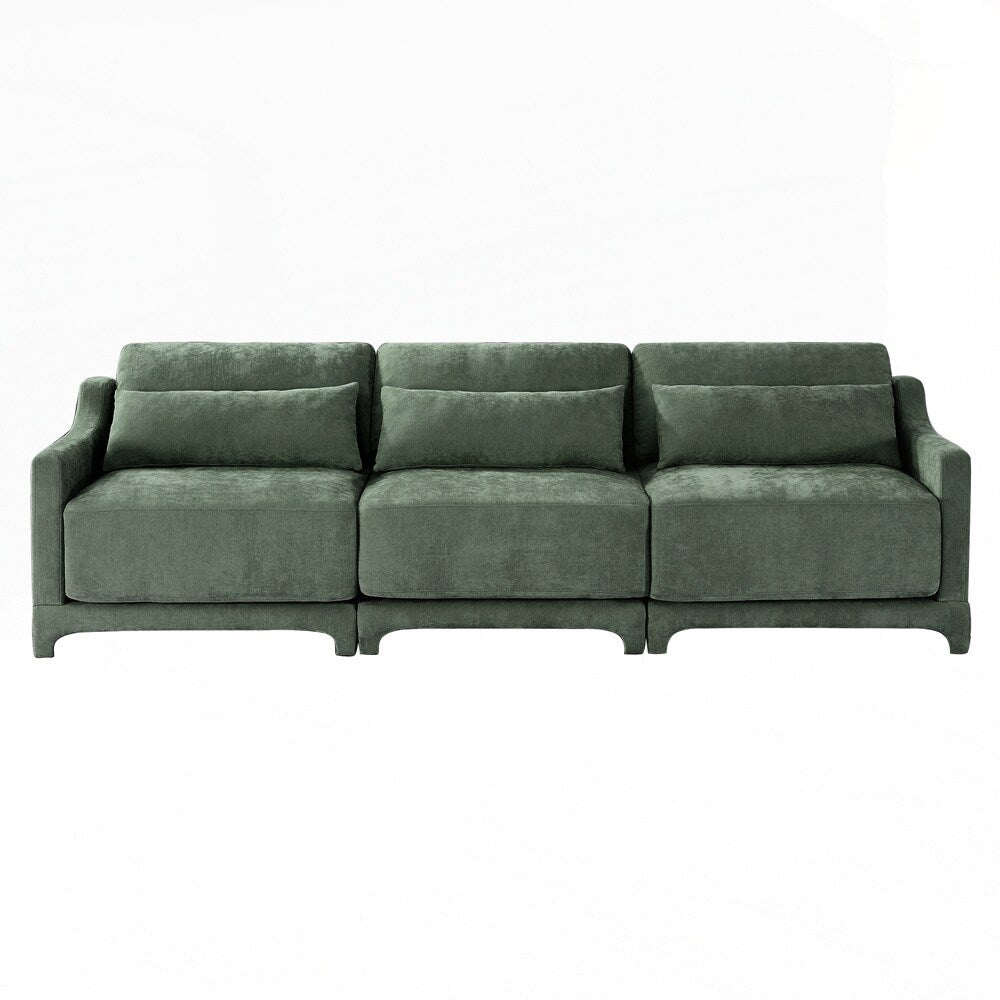 Canapé en tissu chenille