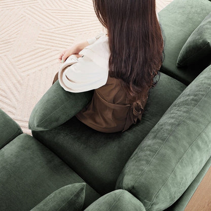 Canapé en tissu chenille