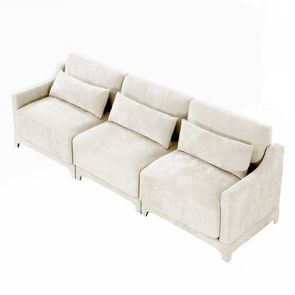 Canapé en tissu chenille