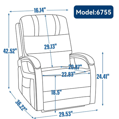 Fauteuil inclinable relevable en chenille