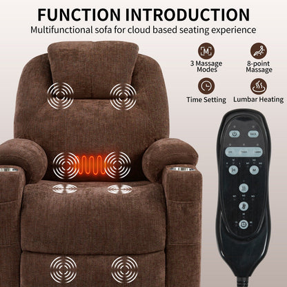 Fauteuil inclinable électrique en chenille