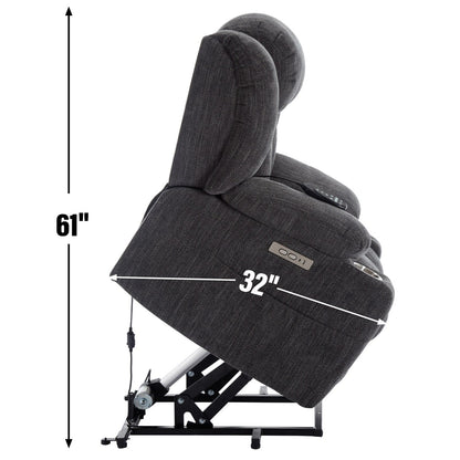 Fauteuil inclinable électrique en chenille