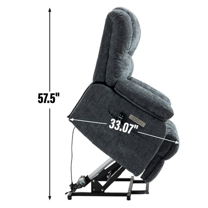 Fauteuil inclinable électrique en chenille