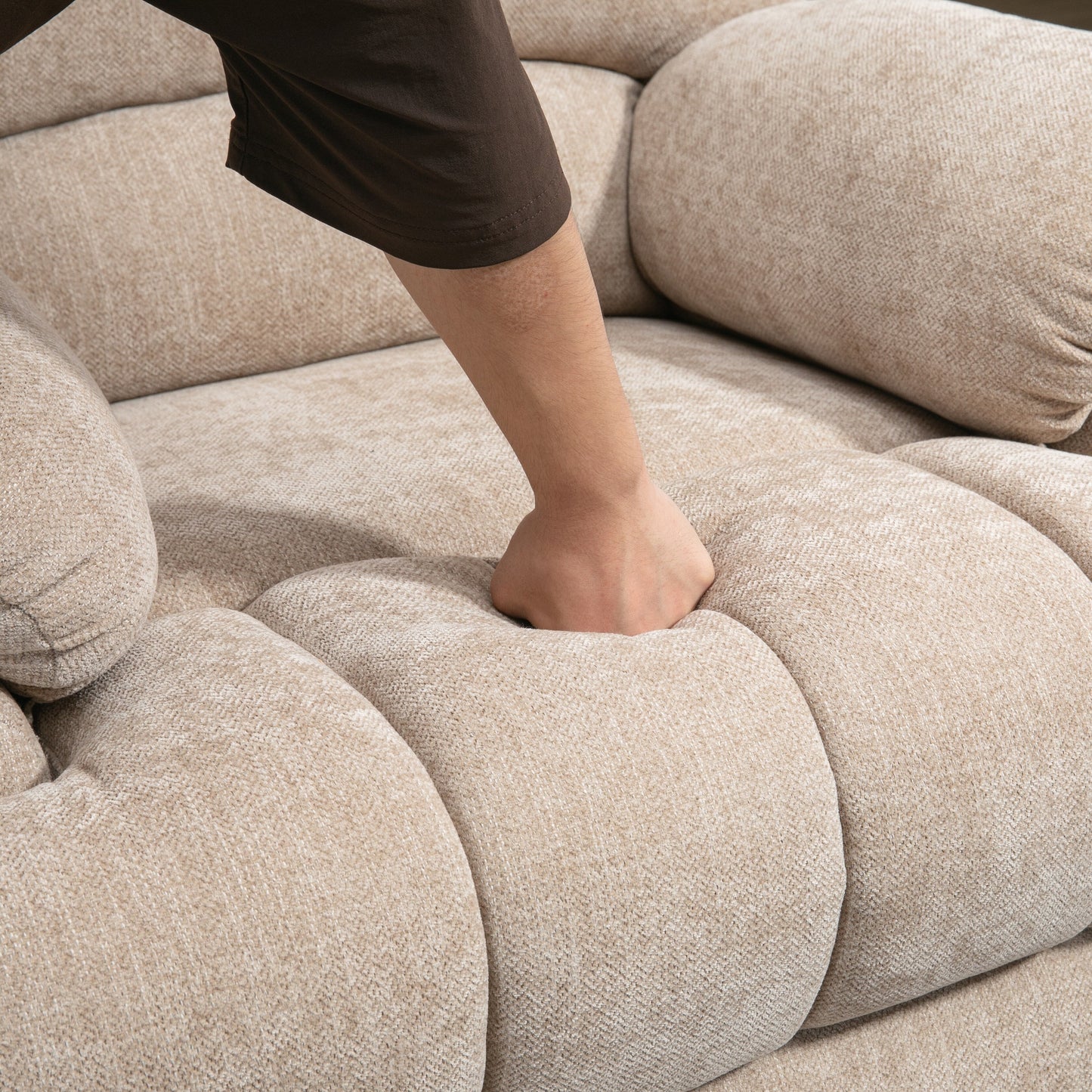 Fauteuil inclinable électrique en chenille