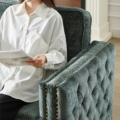 Canapé-lit en chenille avec matelas en mousse à mémoire de forme