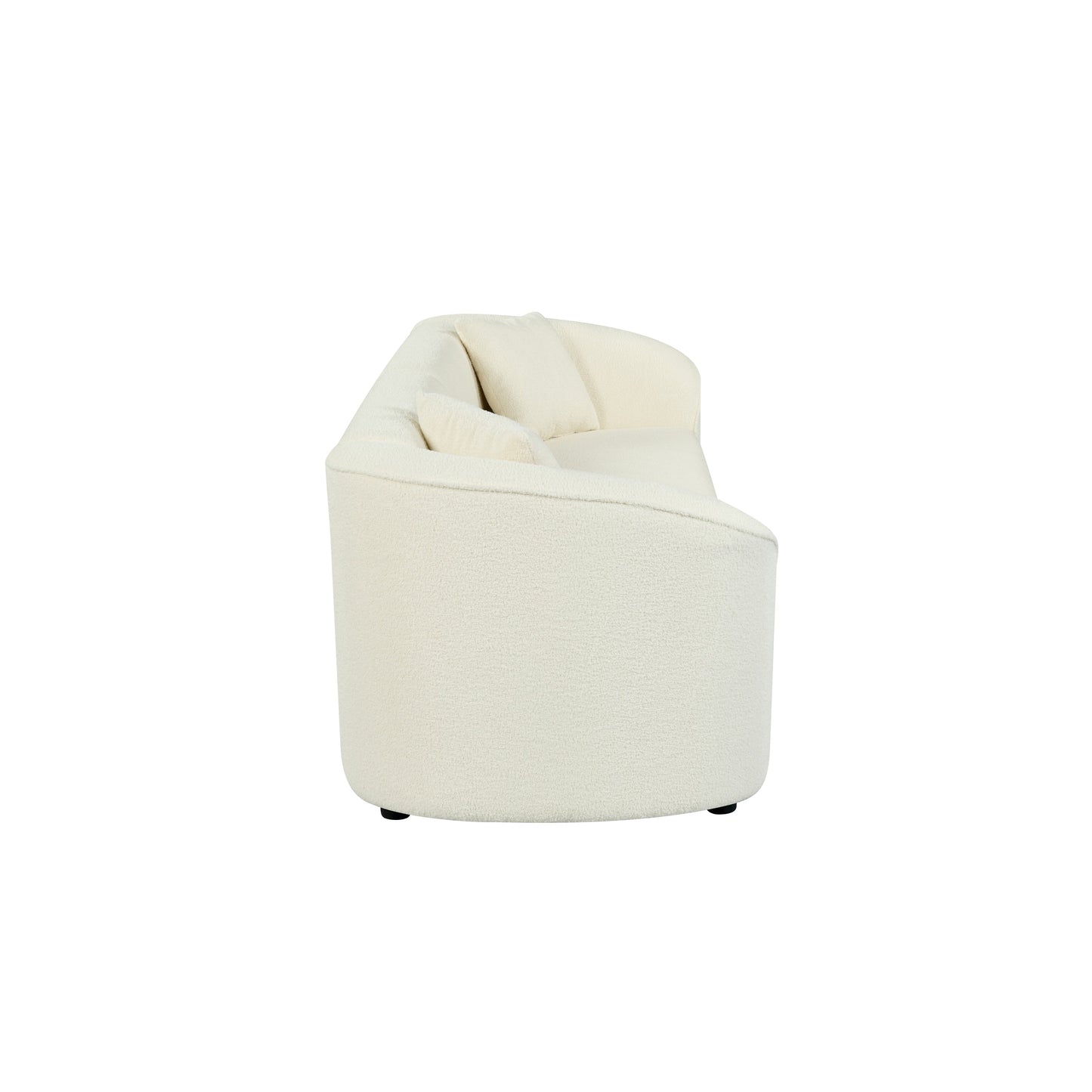 Christopher Knight Home - Canapé incurvé sculptural Allegra de 87 pouces