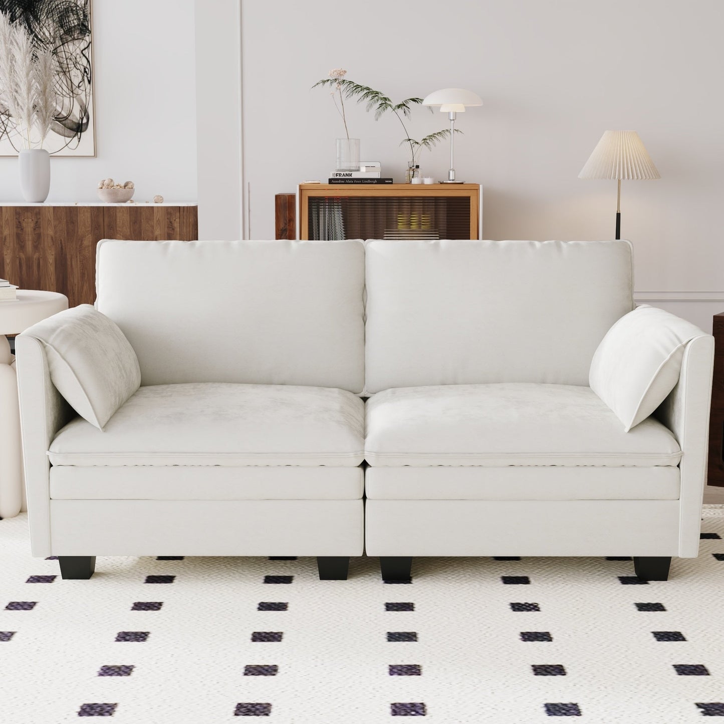 Christopher Knight Home - Canapé causeuse Sophia de style milieu de siècle