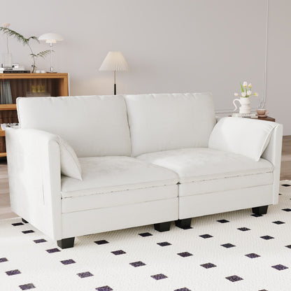 Christopher Knight Home - Canapé causeuse Sophia de style milieu de siècle