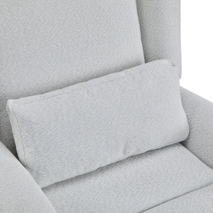 Christopher Knight Home - Fauteuil inclinable pivotant électrique Starling avec base en métal doré