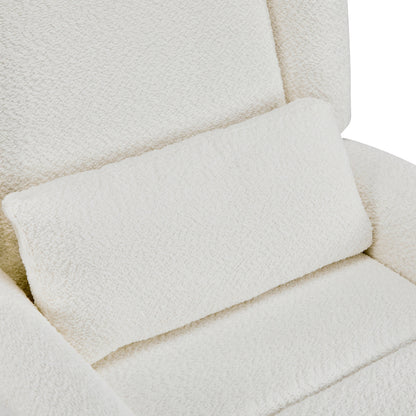 Christopher Knight Home - Fauteuil inclinable pivotant électrique Starling avec base en métal doré