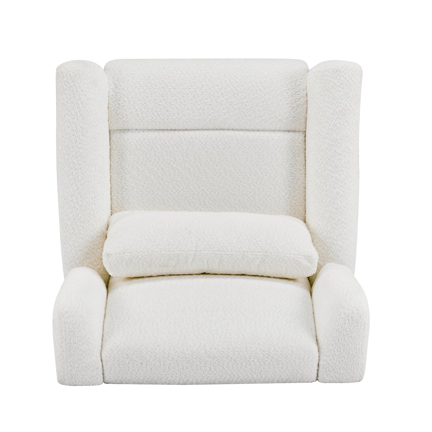 Christopher Knight Home - Fauteuil inclinable pivotant électrique Starling avec base en métal doré