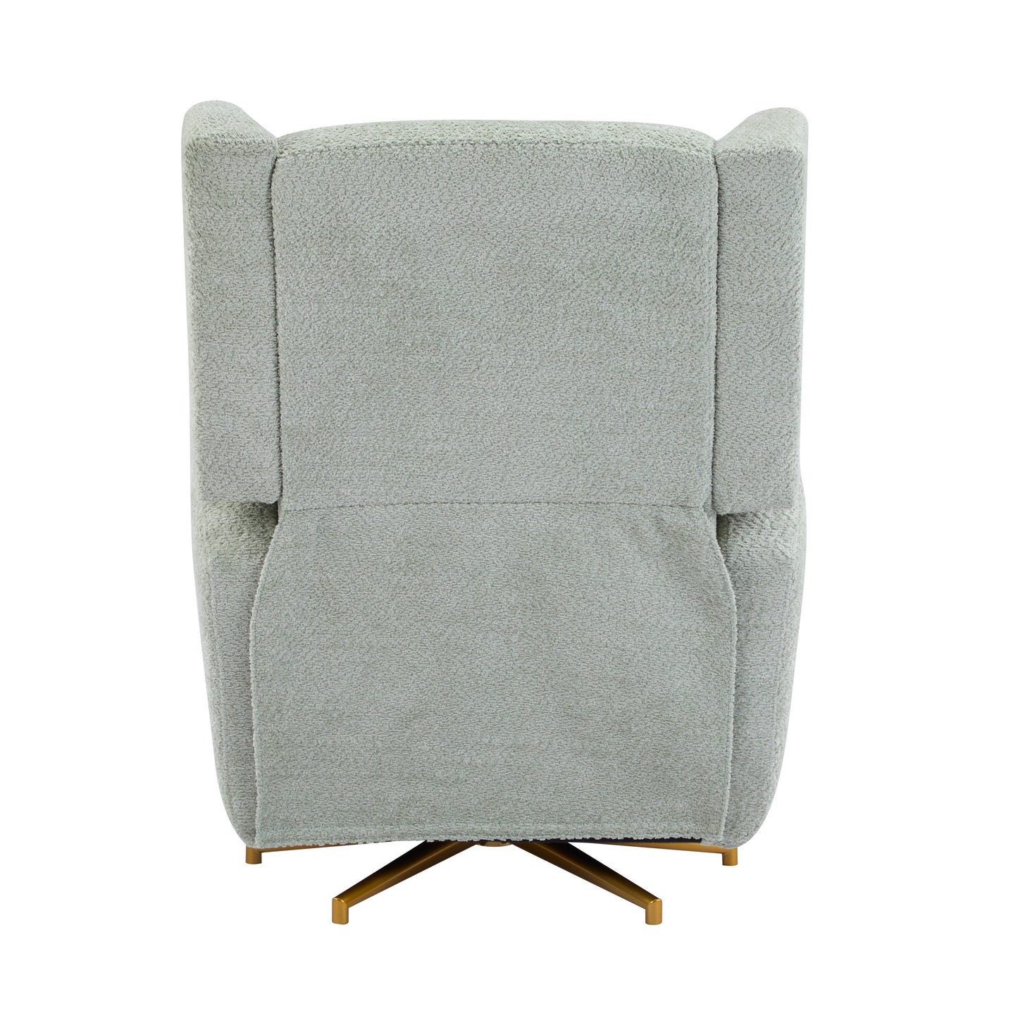 Christopher Knight Home - Fauteuil inclinable pivotant électrique Starling avec base en métal doré