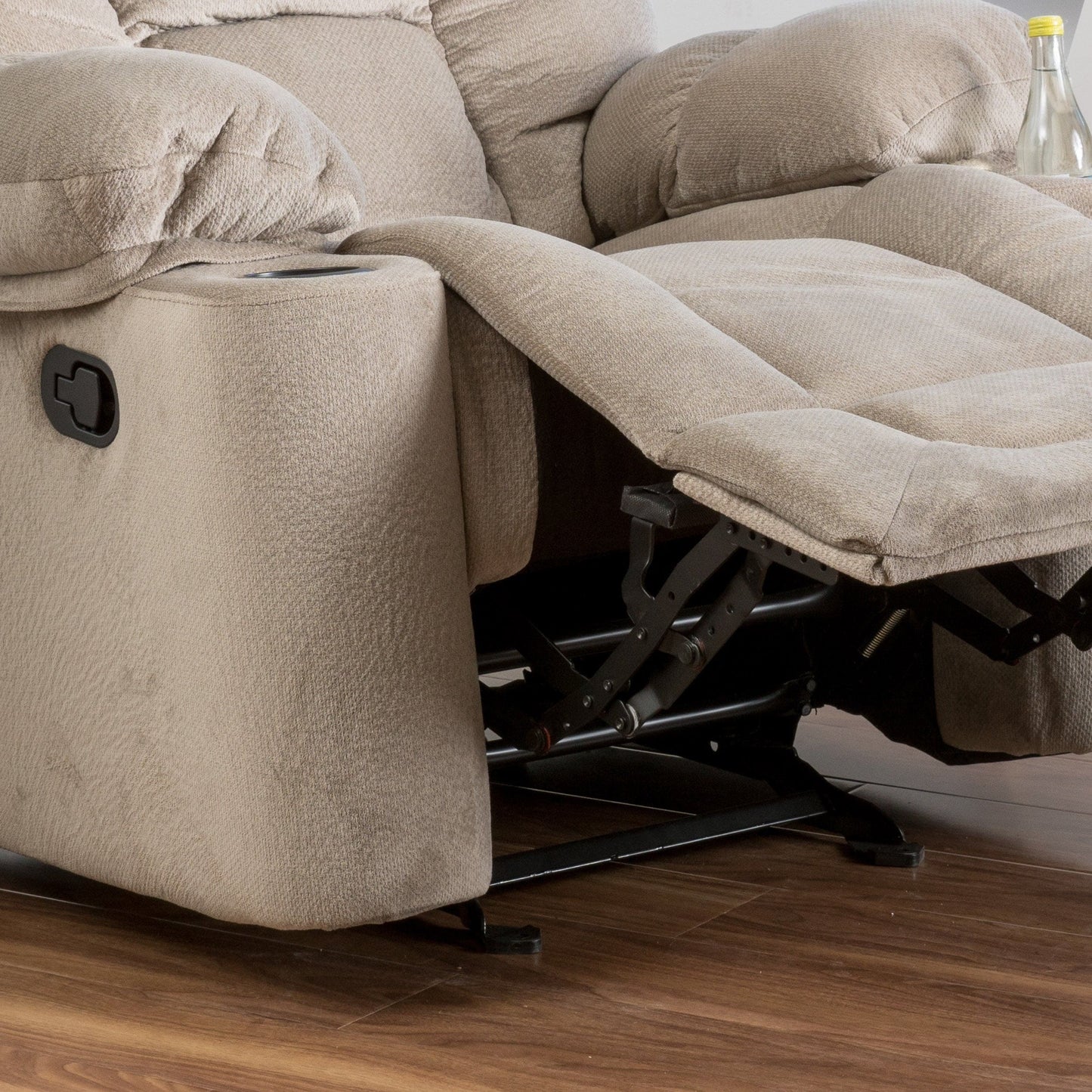 Fauteuil club inclinable en tissu Gannon de Christopher Knight Home