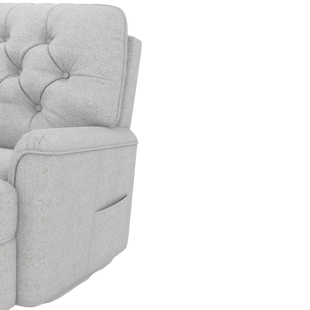 Fauteuil inclinable Chromcraft Arbor en finition gris foncé