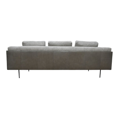 Canapé en tissu et cuir Sinclair de Classic Home