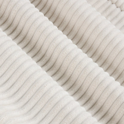 Canapé sectionnel classique en U 4 places avec coussins amovibles et pieds en bois massif pour salon ou bureau