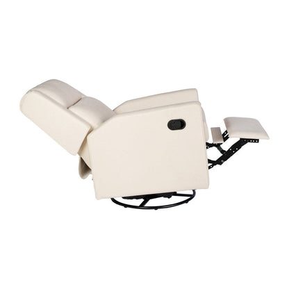 Fauteuil pivotant à bascule classique rembourré et inclinable manuellement