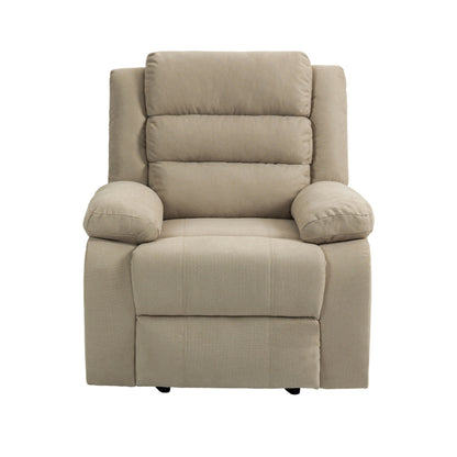 Fauteuil inclinable manuel classique et traditionnel, canapé simple