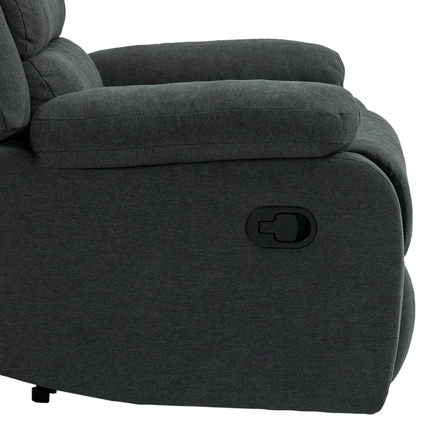 Fauteuil inclinable manuel classique et traditionnel, canapé simple