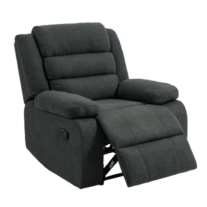 Fauteuil inclinable manuel classique et traditionnel, canapé simple