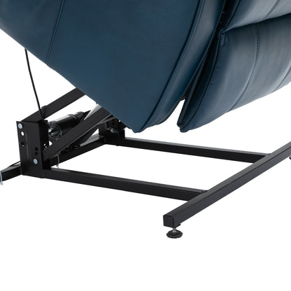 Fauteuil inclinable électrique Clihome en similicuir pour personnes âgées avec fonction massage