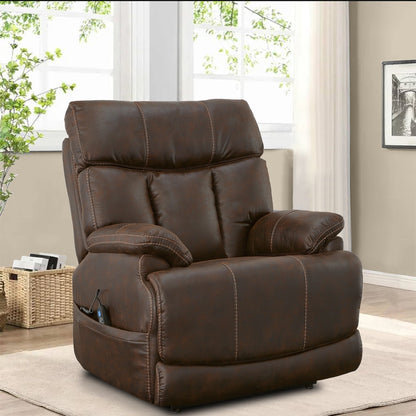 Fauteuil inclinable électrique Clive avec appui-tête électrique et lombaire par Flexsteel