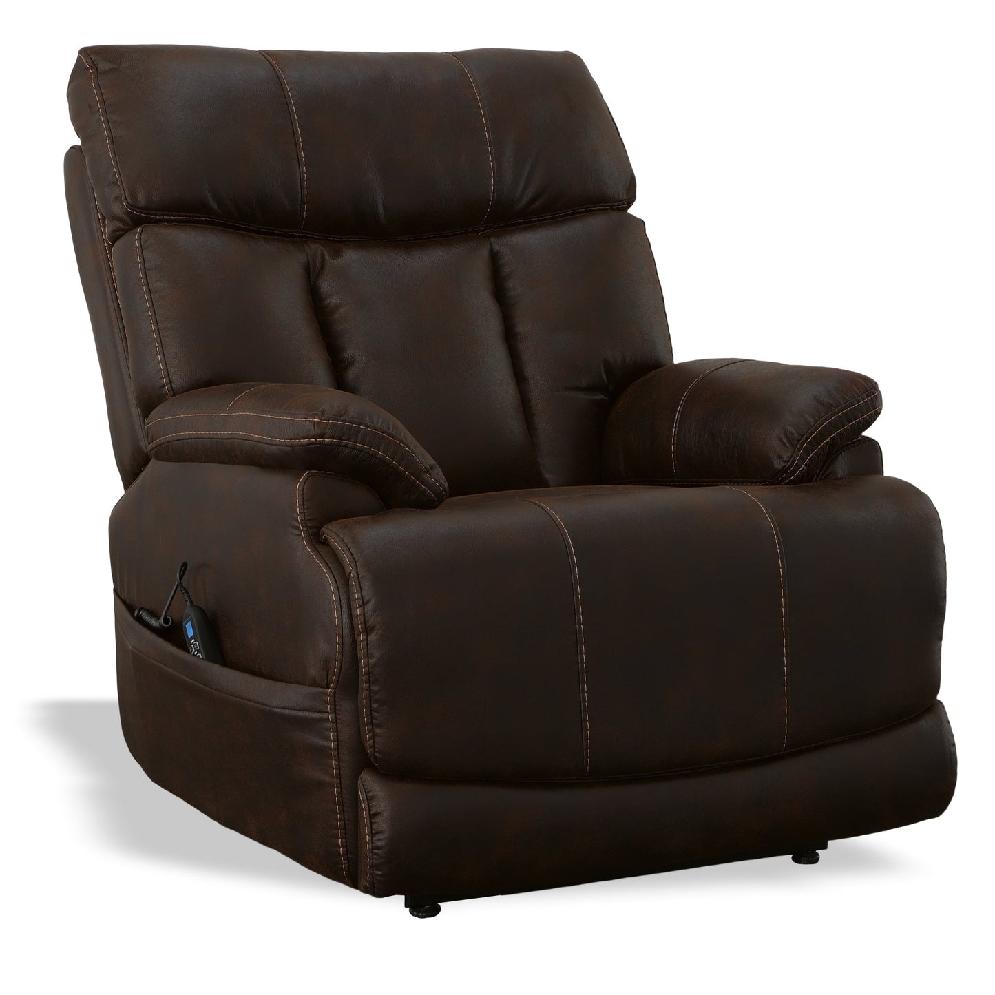 Fauteuil inclinable électrique Clive avec appui-tête électrique et lombaire par Flexsteel