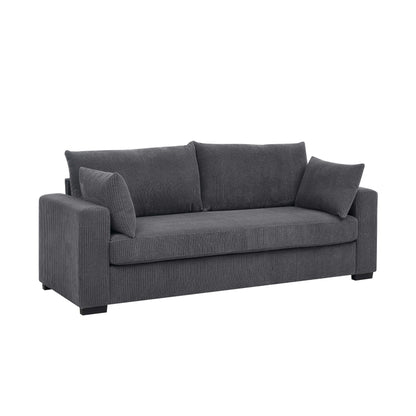 Canapé en velours côtelé Coastal Haven