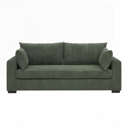 Canapé 2 places en velours côtelé Coastal Haven