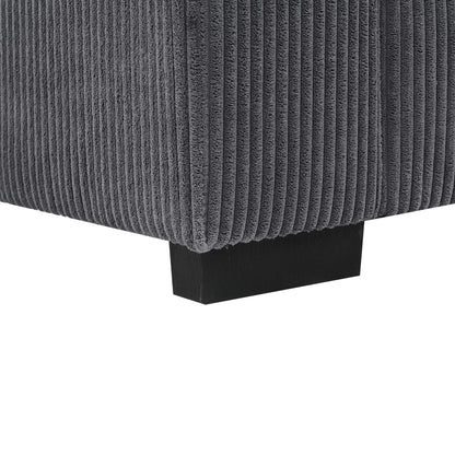 Canapé en velours côtelé Coastal Haven