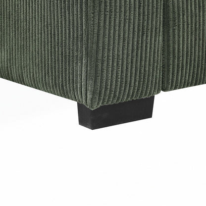 Canapé 2 places en velours côtelé Coastal Haven