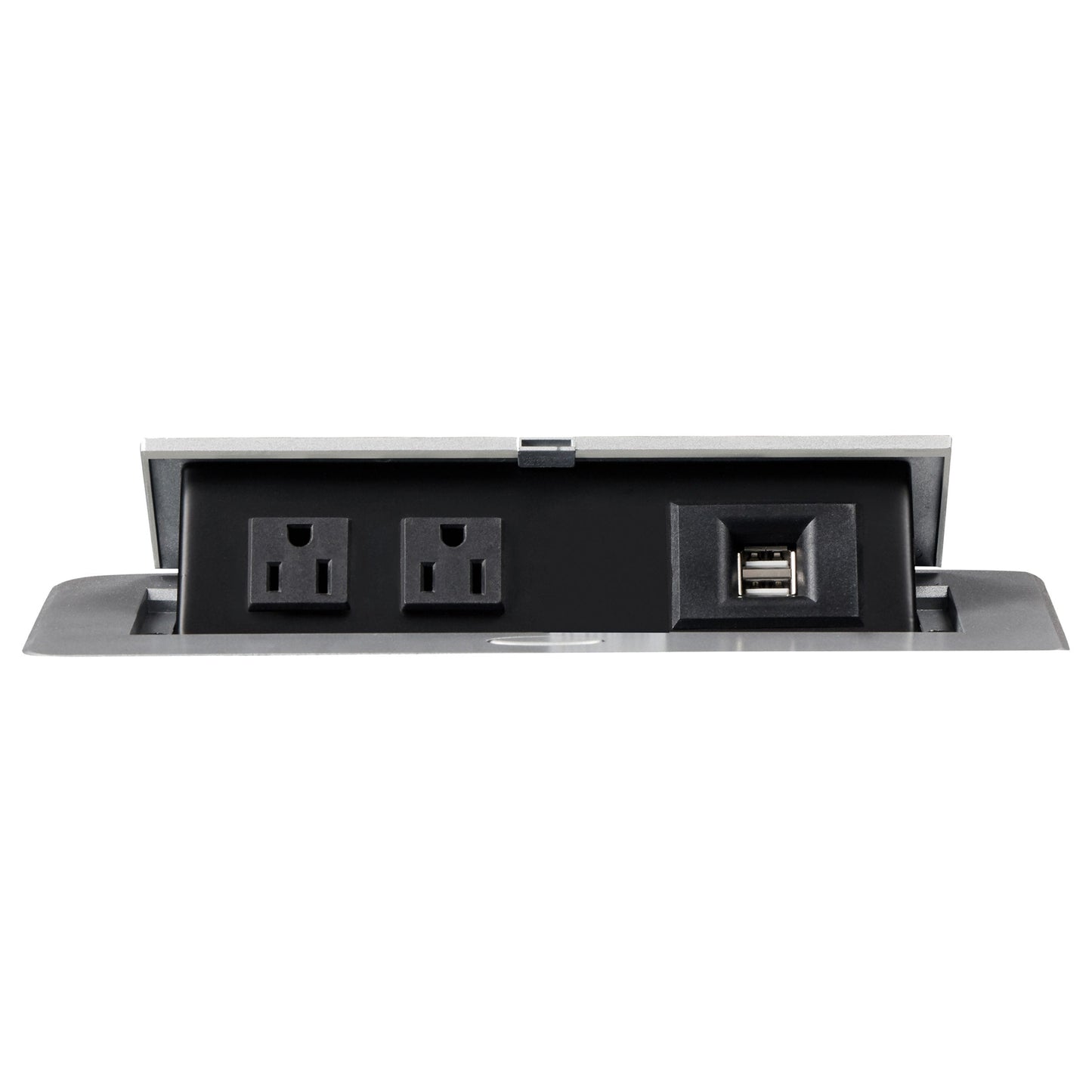 Canapé Conrad rembourré avec accoudoirs rembourrés Gris