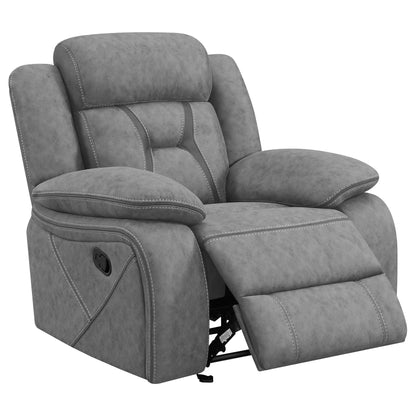 Fauteuil inclinable rembourré et rembourré Higgins