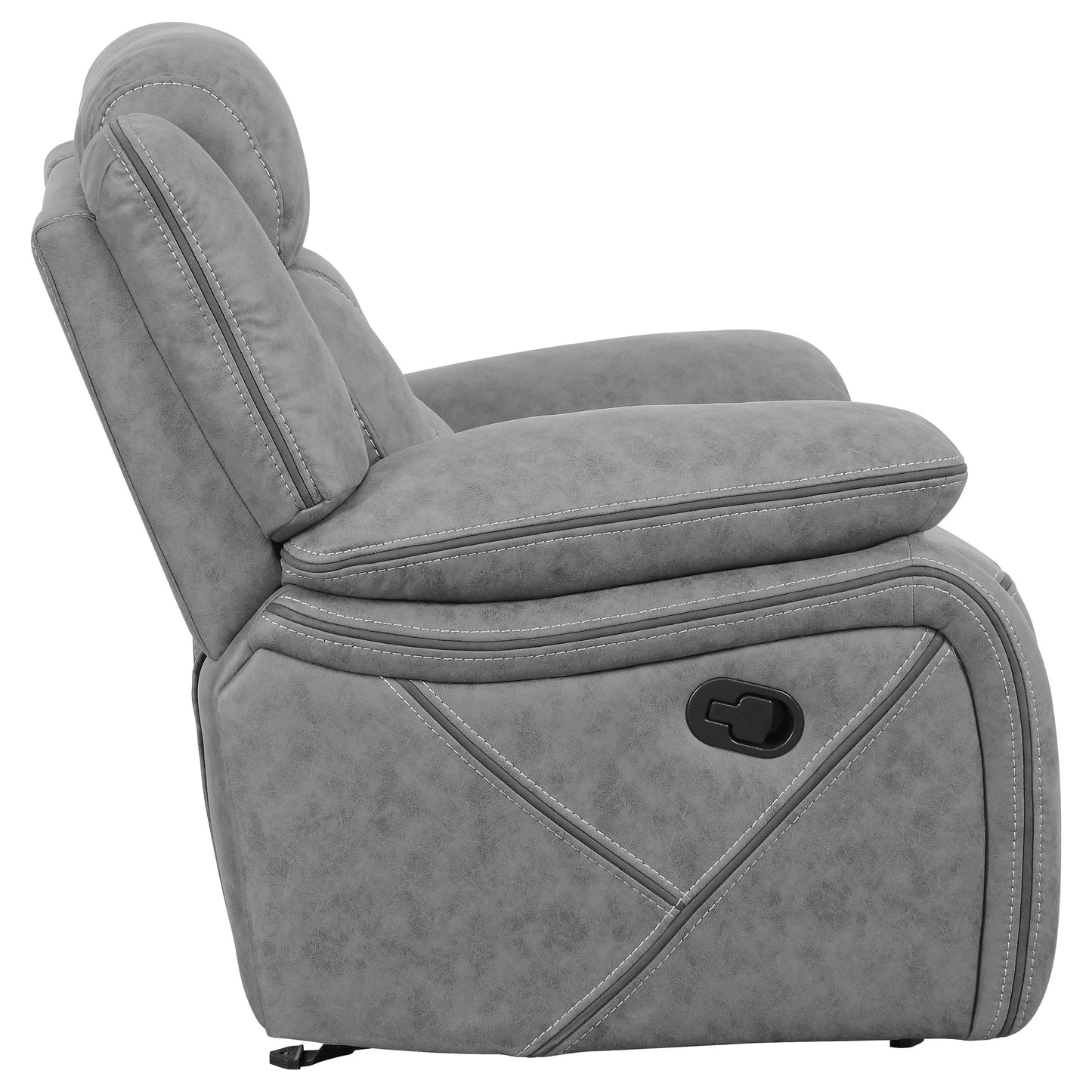 Fauteuil inclinable rembourré et rembourré Higgins