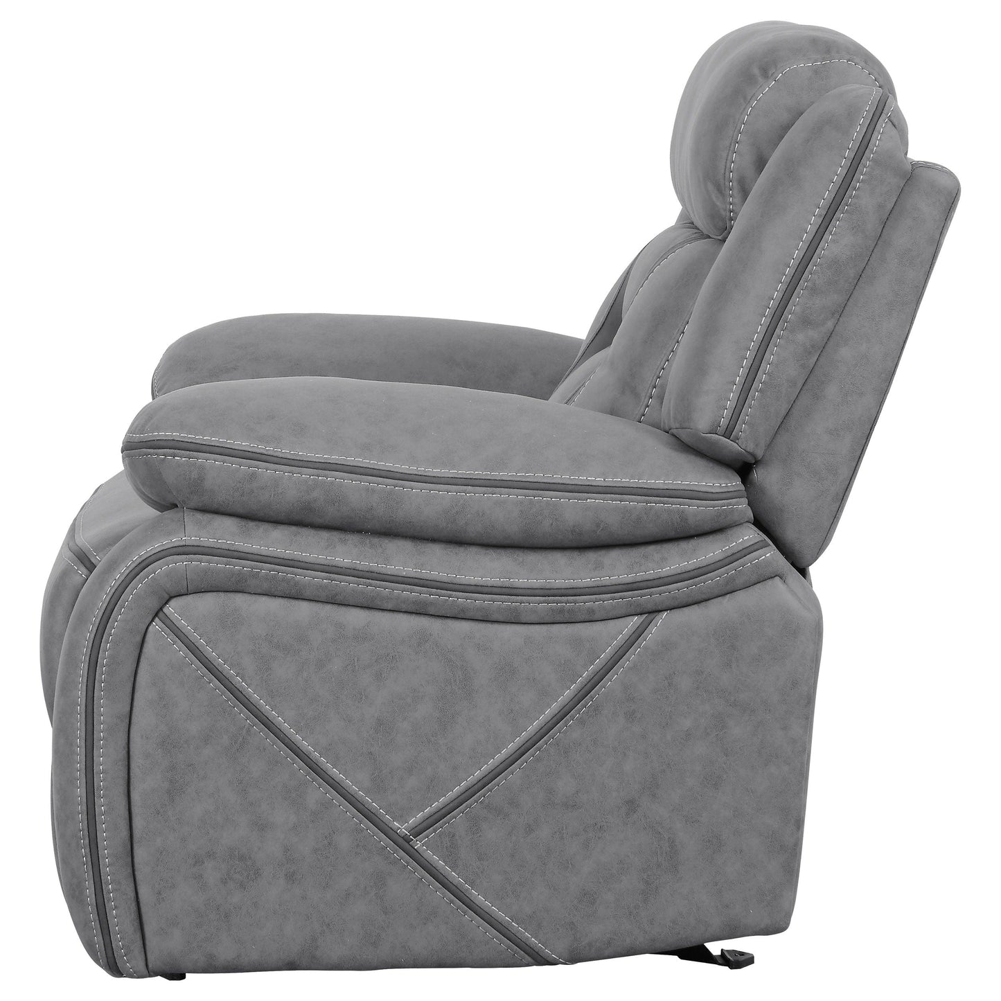 Fauteuil inclinable rembourré et rembourré Higgins